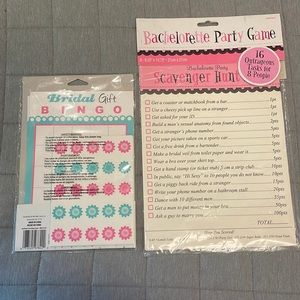 3/$15 Bridal Bingo/ Bachelorette Party Game